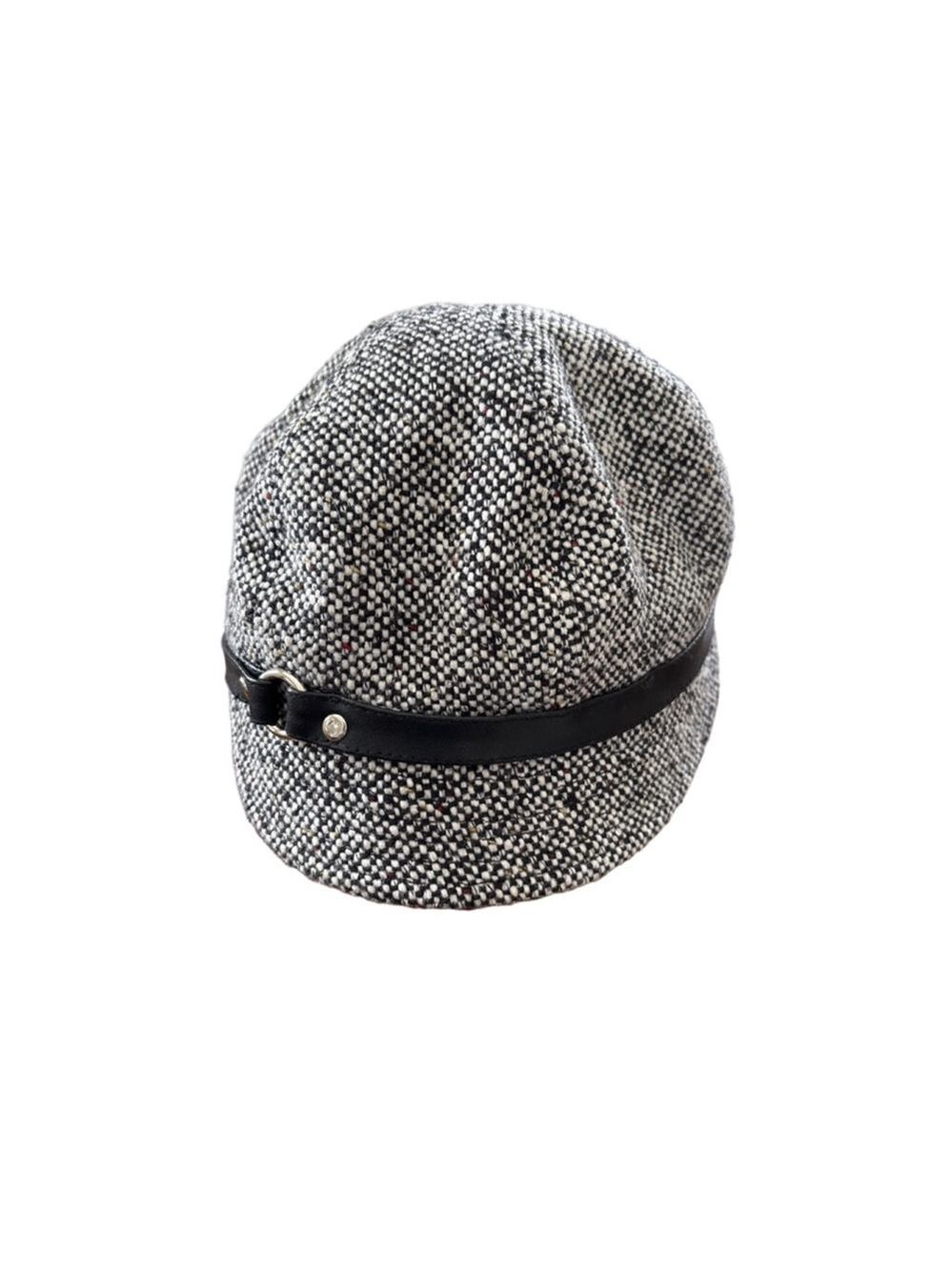 Women's Scala Pronto One Size Black & White Tweed Hat